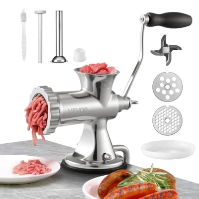 Abbildung von VEVOR Fleischwolf Hand 304 Edelstahl
