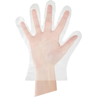 Abbildung von Fripac Medis Einmal Handschuhe, Beutel mit 100 Stück, Damengröße, geprägt Stück (1er Pack)