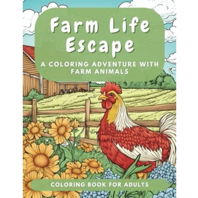 Abbildung von Farm Life Escape: A Coloring Adventure with Animals
