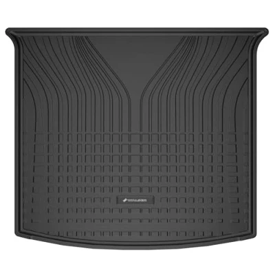 Abbildung von Walser Premium Kofferraumwanne kompatibel mit VW Touran (5T1) 05/2015 Heute, 100% passgenaue Kofferraum Schutzmatte Made in EU, robuste Antirutschmatte Auto,
