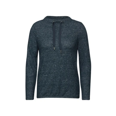 Abbildung von Cecil Langarmshirt Strickpullover, Damen, Größe: XXL, Blau