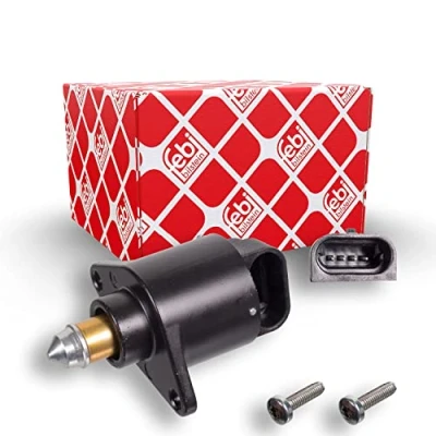 Abbildung von FEBI BILSTEIN 103049 Leerlaufregler elektrisch mit Schraubensatz PEUGEOT: 206 Schrägheck, 106 II 306 Limousine, CITROËN: Saxo Schrägheck