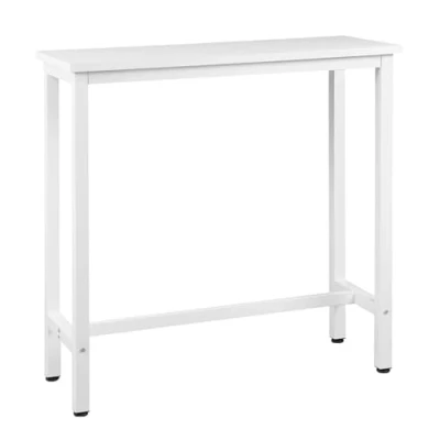 Abbildung von Woltu Bartisch, Bartisch aus Metall, Tischplatte MDF, 100x40cm