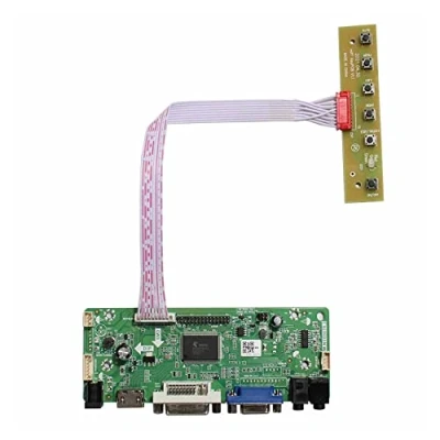 Abbildung von VSDISPLAY HDMI DVI VGA Audio Controller Board für 42,4 cm (16,7 Zoll) 1024x768 M167XGBN30 01A LVDS 30 Pin LCD Arcade Gaming Display, Mod Machine