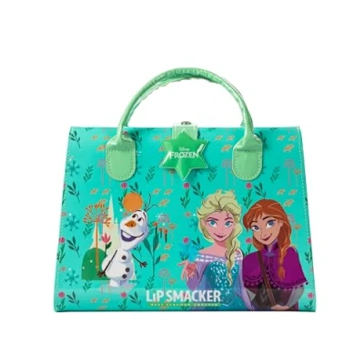 Abbildung von Lip Smacker Frozen Weekender Case, ein All in One Beauty Essentials Set, Bestehend aus Make up und Accessoires für Gesicht, Lippen, Augen Haare, 20 teilig den Perfekten Prinzessinnen Look