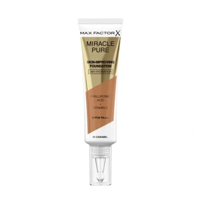 Abbildung von MAX Factor Miracle PURE Foundation Foundation, Damen, Größe: 30 ml, Caramel