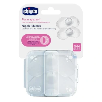 Abbildung von Chicco 00009033000000 Skintoskin Brustwarzenschoner, Silikon, transparent