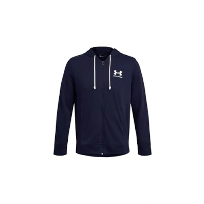 Abbildung von Under Armour Rival Sweatjacke Midnight navy, Herren, Größe: XL, navy