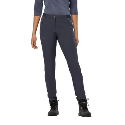 Abbildung von Jack Wolfskin Geigelstein SLIM Outdoorhose, Damen, Größe: 44, Graphite