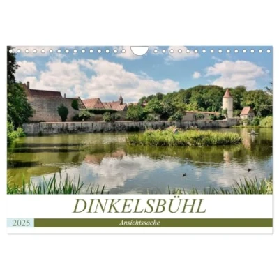 Abbildung von Dinkelsbühl Ansichtssache (Wandkalender 2025 DIN A4 quer), CALVENDO Monatskalender