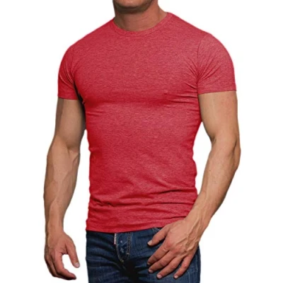 Abbildung von JACK &amp; JONES Herren Basic O Neck Tee S/S Noos T Shirt (Chinese Red, XXL)