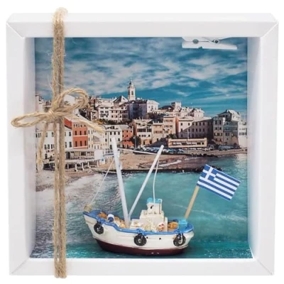 Abbildung von ZauberDeko Geschenkbox Geldgeschenk Verpackung Griechenland Urlaub Reise Geburtstag Hochzeit