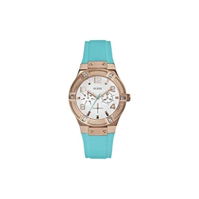 Abbildung von Guess Damen Datum klassisch Quarz Uhr mit Edelstahl Armband W0564L3
