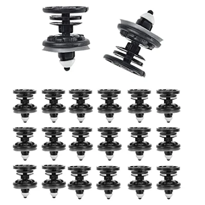 Abbildung von Aiyomi 20 Stück Türverkleidungen Befestigungs Clips, Befestigung Türverkleidungs Clips T5, 7L6868243 Klammern Befestigungsclips für A1 A4 A5 A6, Golf 5 6 7