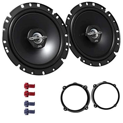 Abbildung von JVC CS J1720X Lautsprecher mit Einbauset passend für Alfa Romeo 159 (939) 2005 2012 Türen vorne/hinten 600 W 170mm 2 Wege Koax