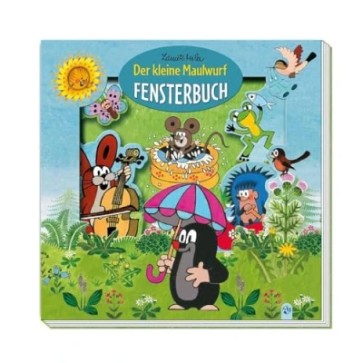 Abbildung von Trötsch Der kleine Maulwurf Fensterbuch: Entdeckerbuch Beschäftigungsbuch Spielbuch
