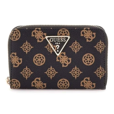 Abbildung von Guess Laurel Around Geldbörse, Damen, Größe: One Size, Mocha logo