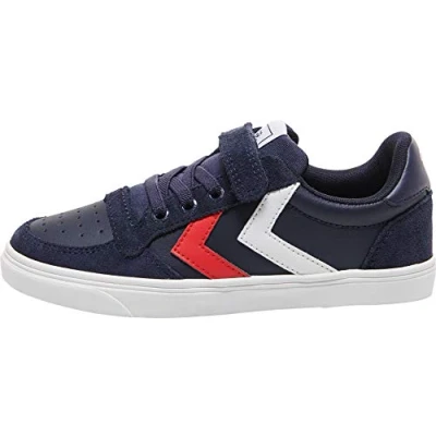 Abbildung von Hummel Slimmer Stadil Sneaker low für Kinder, Größe: 30, Dark blue Schuhe