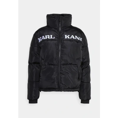 Abbildung von Karl Kani Retro Essential Puffer Jacket Winterjacke, Damen, Größe: Medium, Black