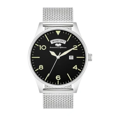 Abbildung von Rhodenwald &amp; Söhne Vintage Uhr, Herren, Größe: One Size, Silber