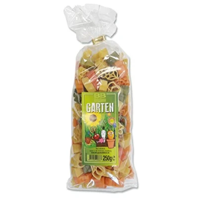 Abbildung von Bull &amp; Bear bunte Blumen Nudeln 250g, Motivnudeln aus Hartweizengrieß, handgefertigt in deutscher Manufaktur, Pasta Geschenk