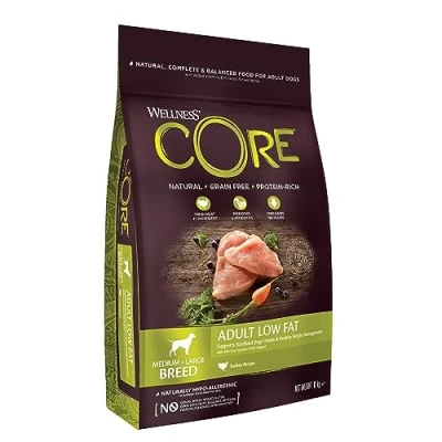 Abbildung von Wellness Core Grain Free Dog Healty Weight Truthahn Hundefutter 10...