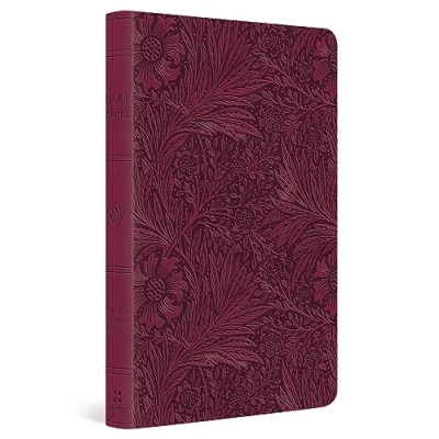 Abbildung von Holy Bible: Esv Value Thinline Bible Trutone, Raspberry, Floral Design