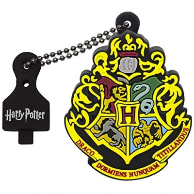 Abbildung von Emtec ECMMD16GHPC05 USB Stick 2.0 Lizenzserie Harry Potter Collection 16 GB Hogwarts Material Gummi weich, rot