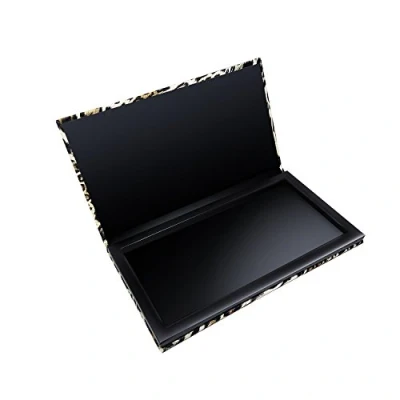 Abbildung von Allwon Magnetische Makeup Paletten Schale im beliebten Leoparden Look Leere Palette für Augenschminke Lippenstift oder Blush und Puder