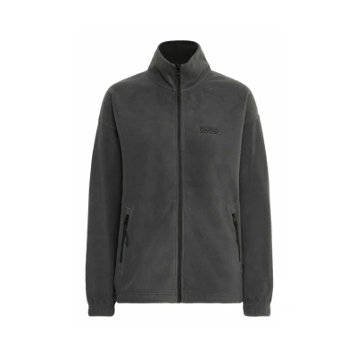 Abbildung von Oxmo Marta Fleecejacke, Damen, Größe: Large, Forged iron