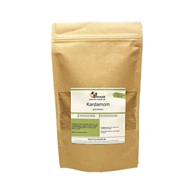 Abbildung von Kardamom gemahlen 100g Premium Qualität aus Guatemala Hochwertige gemahlene Samen Kardamompulver für Tee/Kaffee Cardamom als Glühwein Gewürz, Weihnachtsgewürz von my mosaik (100)