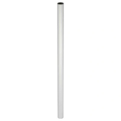Abbildung von WAGNER Möbelbein/Tischbein/Möbelfuß/Systemrohr TENO Ø 30 x 613 mm, individuell mit System und QuickClick kombinierbar, Stahl in Aluminium Eloxal Optik, Tragkraft 50 kg 12126201