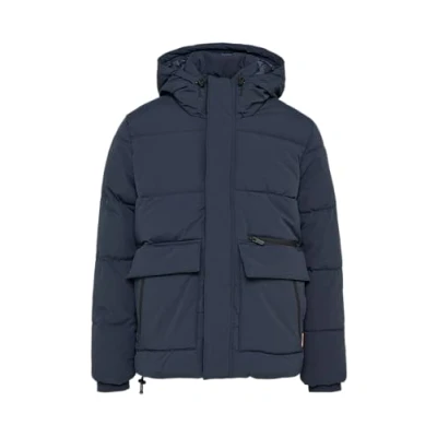 Abbildung von QS Winterjacke, Herren, Größe: Large, Tiefblau