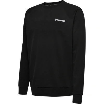 Abbildung von hummel Unisex Kinder Hmlmover Cotton Kids Sweatshirt, Schwarz, 128 EU