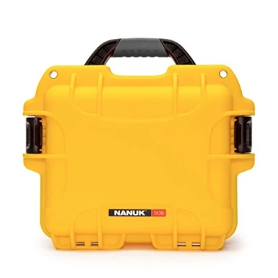 Abbildung von Nanuk 908 Wasserdichter Hartschalenkoffer leer Gelb