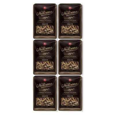Abbildung von La Molisana Vollkorn Nudeln &quot;Fusilli Integrali 28&quot; Gastropack (6x500g Packung) + usy Block