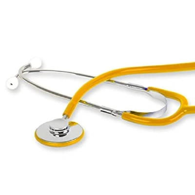 Abbildung von GIMA Wan Single Head Stethoskop, Orange, leicht verchromtem Krankenschwester Stethoskop