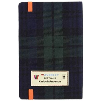 Abbildung von Waverley (M): Black Watch Tartan Cloth Commonplace Notebook