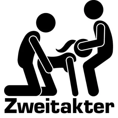 Abbildung von Aufkleber Sticker Zweitakter geplottet JDM Tuning Autoaufkleber Fun Lustig Stickerbomb Sex Girls Moped Mofa Motorrad Simson