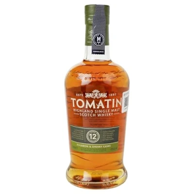 Abbildung von Tomatin Malt 12 Years Old mit Geschenkverpackung Whisky (1 x 0.7 l)