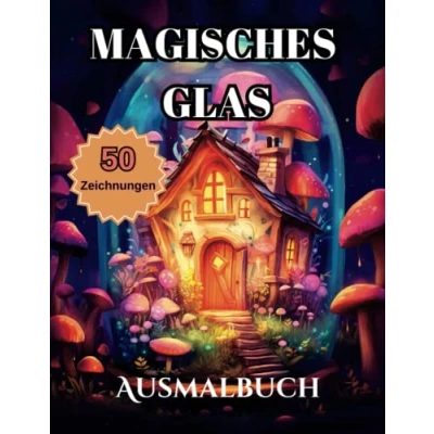 Abbildung von Magisches Glas Ausmalbuch: Tauche ein in die magische Welt