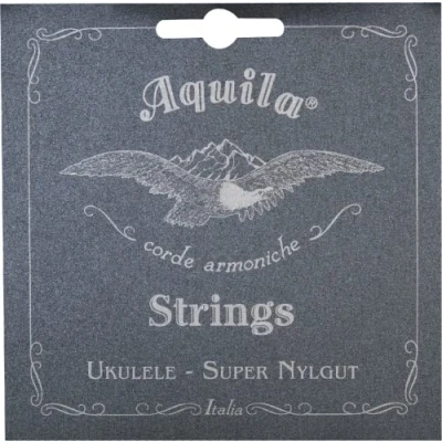 Abbildung von Aquila 103U Konzert Ukulele Satz, Super Nylgut, Standard Stimmung, Key of C, GCEA, Ivory