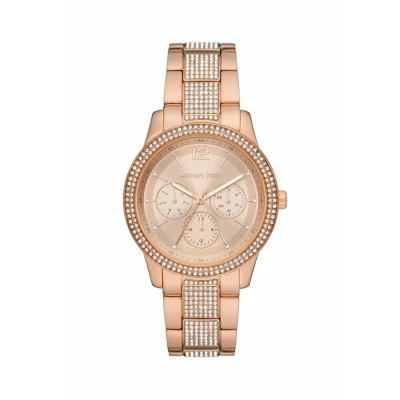 Abbildung von Michael Kors Traditional Tibby Uhr Rose goldcoloured, Damen, Größe: One Size, gold coloured