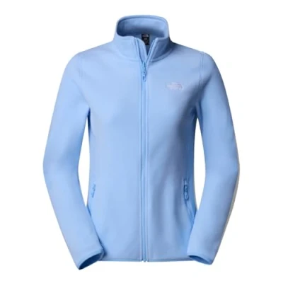 Abbildung von The North Face 100 Glacier FULL ZIP Fleecejacke, Damen, Größe: XS, Cornflower