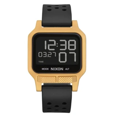 Abbildung von Nixon Unisex Digital Japanisches Automatikwerk Uhr mit Silikon Armband A1320 513 00