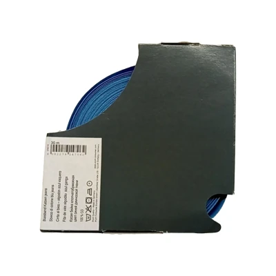 Abbildung von Prym 903253 Schrägband Baumwolle, jeansblau, 100% CO, 20 mm Falzung: 40/20 30 m
