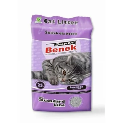 Abbildung von Certech Super Benek Standard Lavender Cat Litter Clumping 25 l (20 kg)