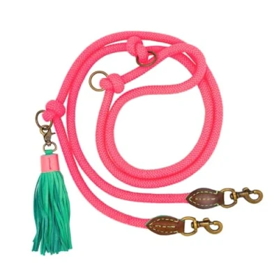 Abbildung von Dwam Trainingsleine Sugarbabe Seil Rosa Hundeleine 220x1.4 cm...