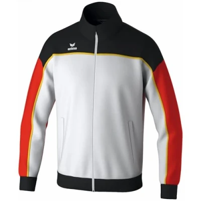 Abbildung von Erima Unisex Kinder „CHANGE by Trainingsjacke, weiß/schwarz/rot, 164