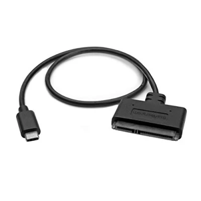 Abbildung von StarTech.com USB C auf SATA Adapter Externer Festplattenstecker für 2,5&#039;&#039; Laufwerke SSD / HDD Kabel (USB31CSAT3CB)
